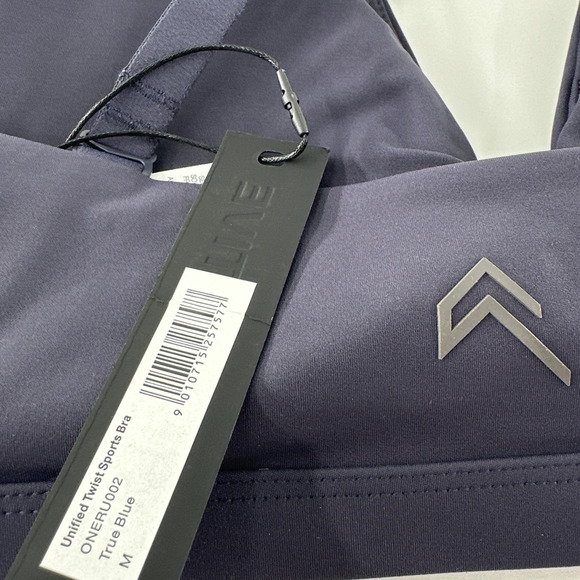 Oner Active Unified Twist Sports Bra True Blue Size M - Picture 6 of 11
